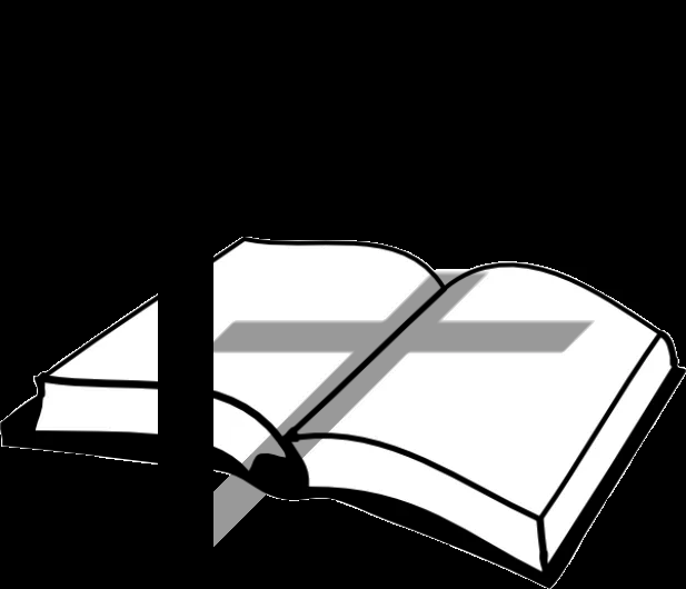 Cross Image With Bible - ClipArt Best