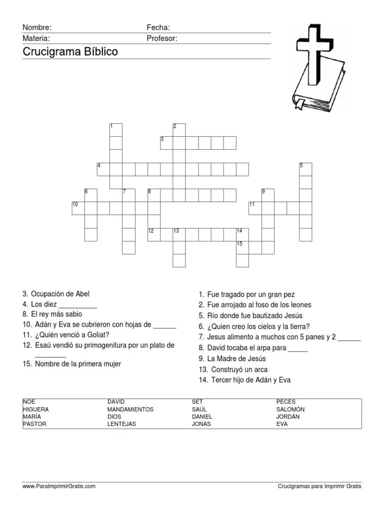 Cruc Bib 1 | PDF | David | Contenido bíblico