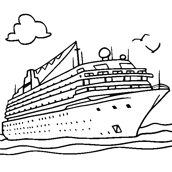 El titanic para colorear - Imagui