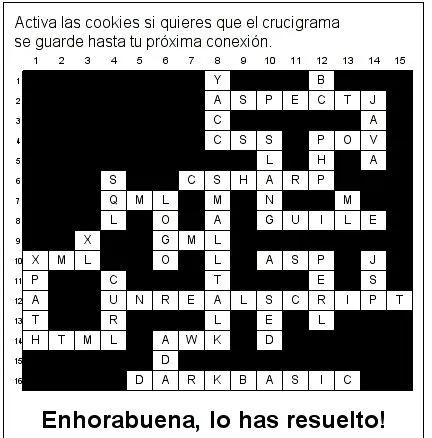 Crucigrama resuelto de pinguino | Flickr - Photo Sharing!