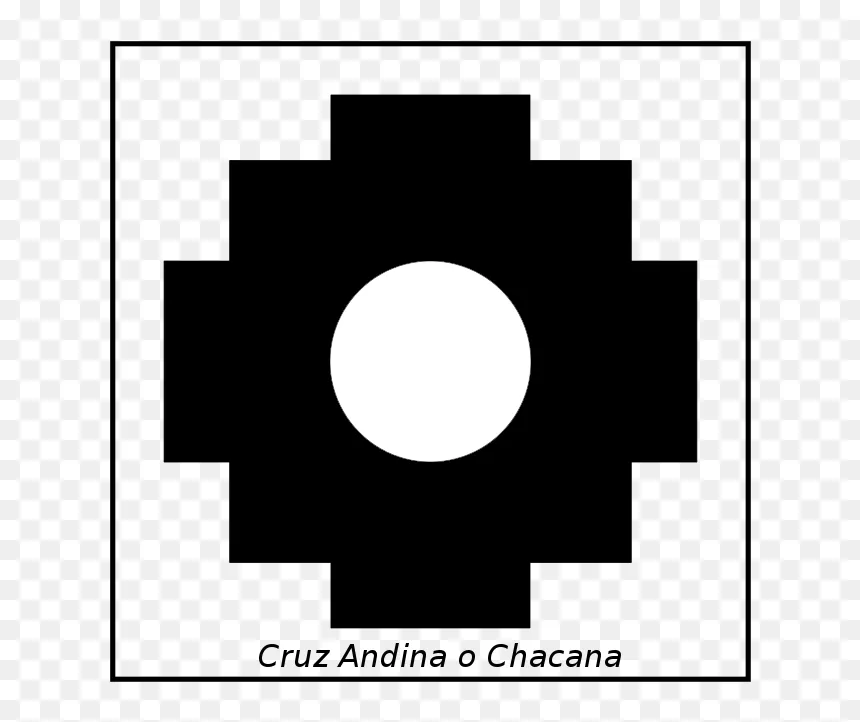 Cruz Andina Para Colorear, HD Png Download - vhv