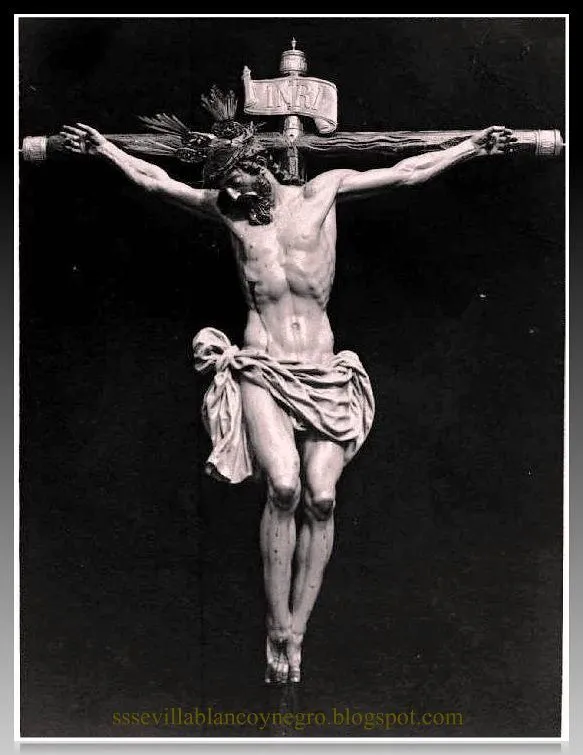 Cruz de cristo blanco y negro - Imagui