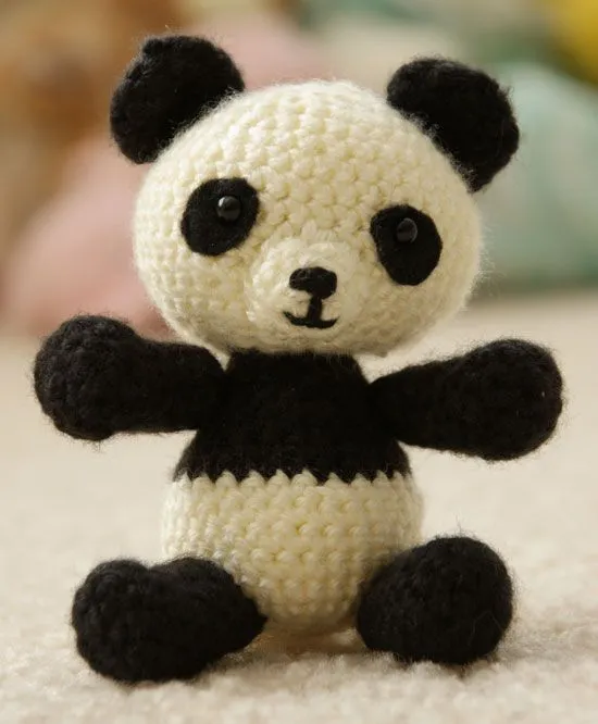 Crystal Panda: Free Panda Amigurumi Crochet Patterns