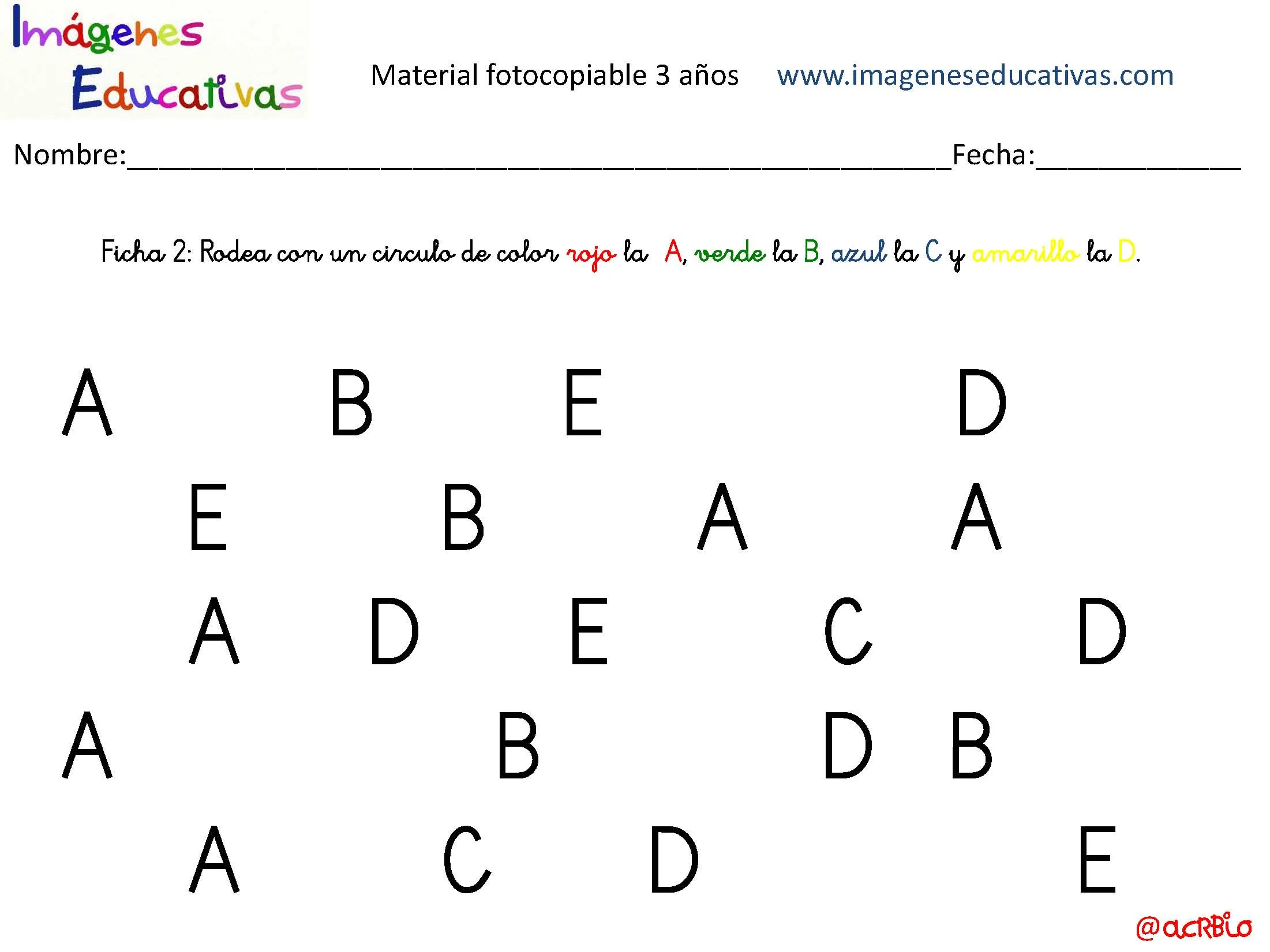 Cuadernillo de 40 actividades para 3 años, Educación Preescolar