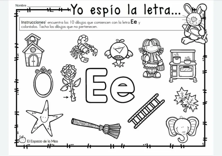 CUADERNO YO ATENCIÓN Y LECTURA «YO ESPÍO LA LETRA – Imagenes Educativas