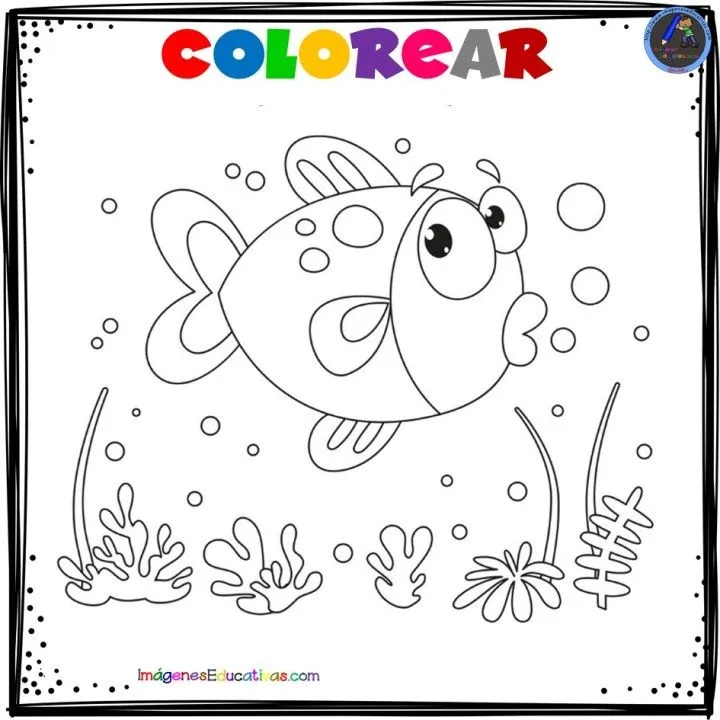 Mi cuaderno para colorear ANIMALES – Imagenes Educativas