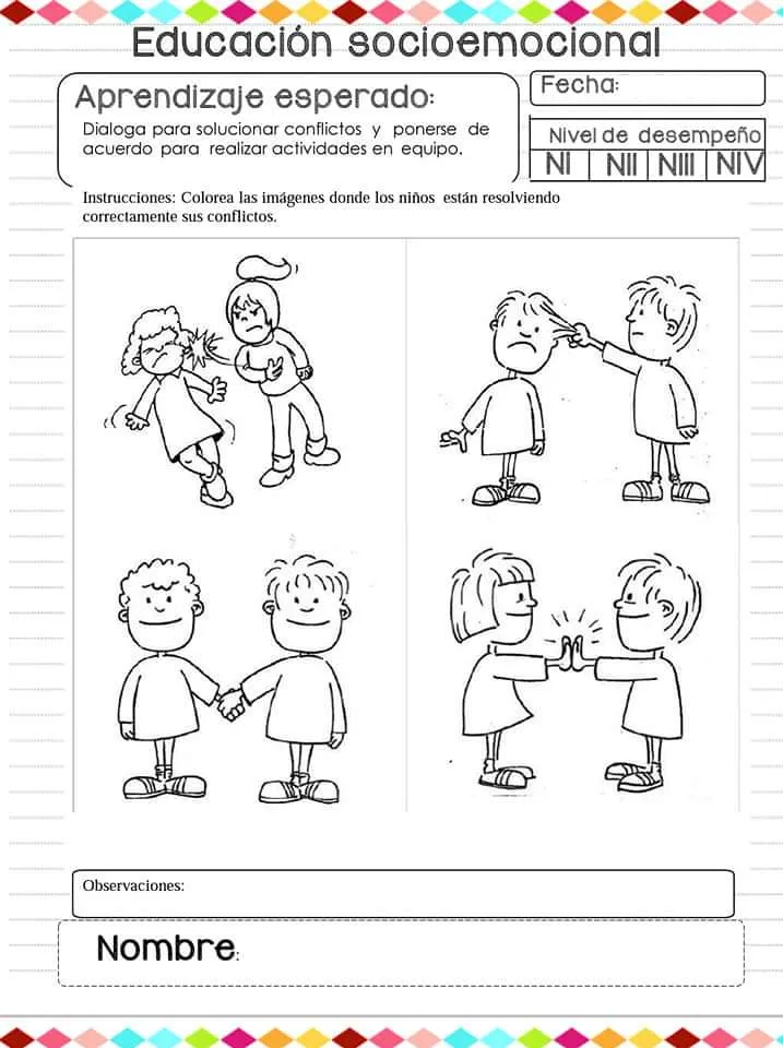 Cuaderno para trabajar la educación emocional en clase – Imagenes Educativas