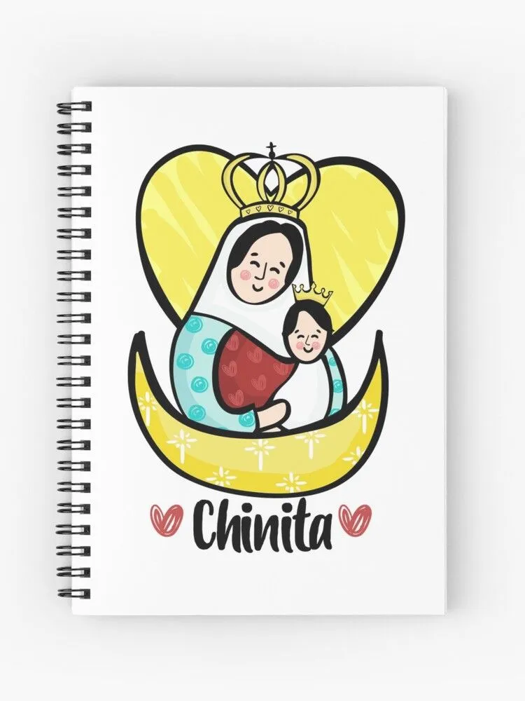 Cuaderno de espiral for Sale con la obra «Virgen de Chiquinquirá» de  gildel-design | Redbubble