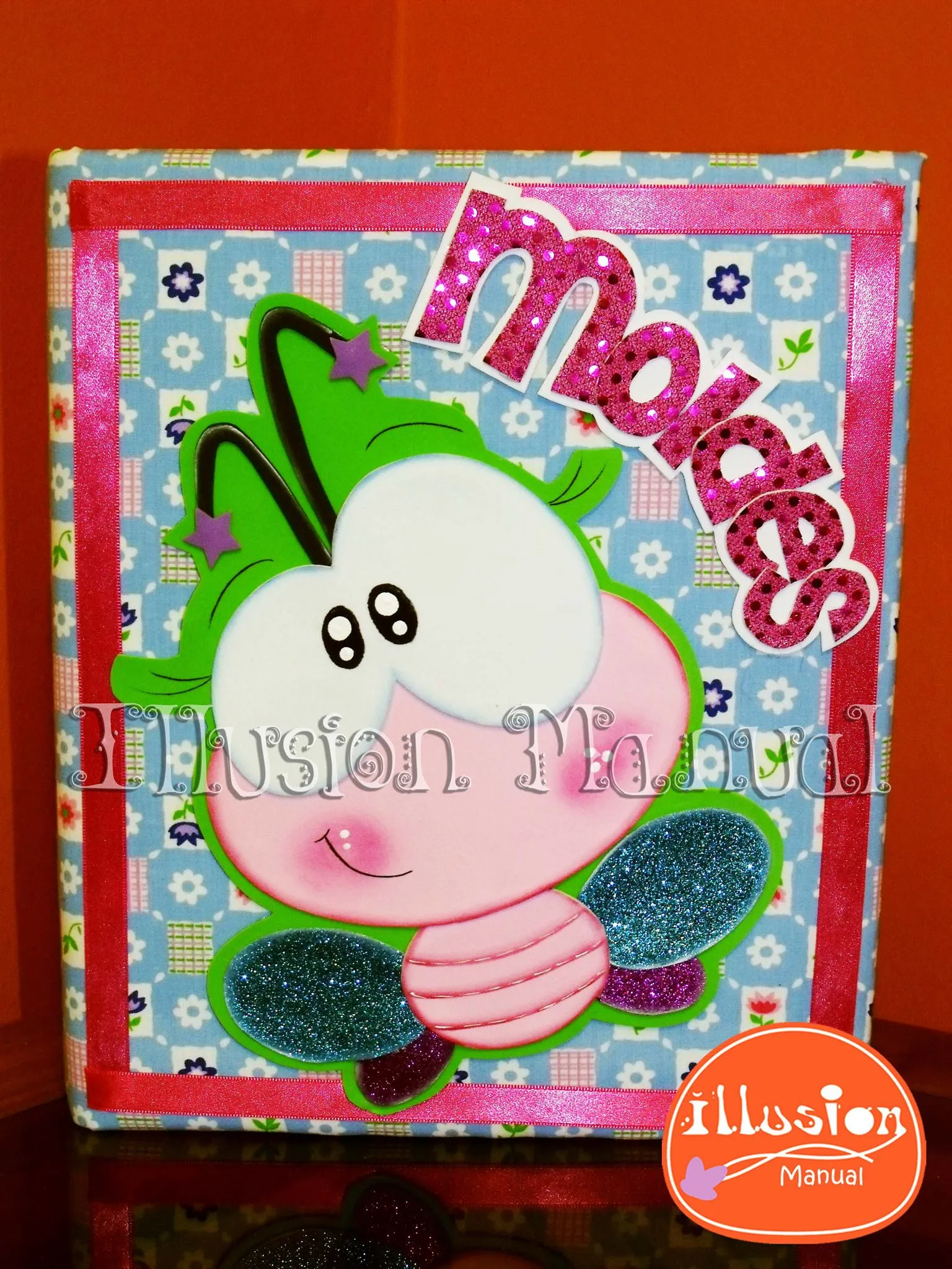 Cuaderno Mariposa – Moldes - Manualidades en Goma Eva y Foami