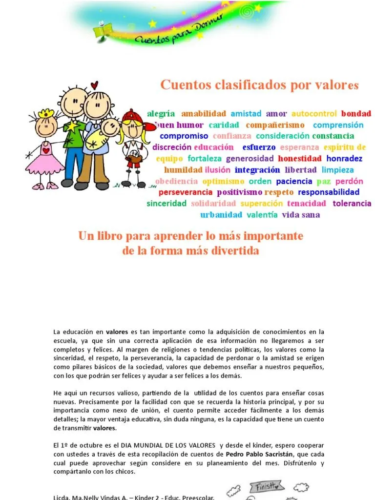 Cuaderno de Valores 100203204712 Phpapp02 | PDF | Amor