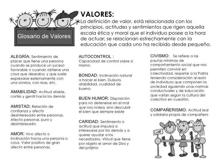 Cuaderno De Valores