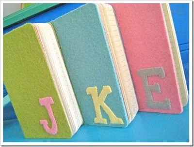 como forrar libretas | Aprender manualidades es facilisimo.