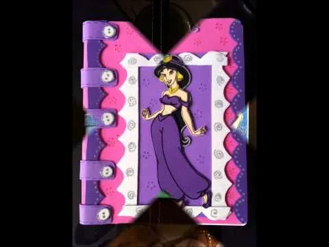 cuadernos decorados con foamy - YouTube