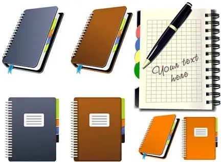 Cuadernos de vectores Vector misceláneos - vectores gratis para su ...