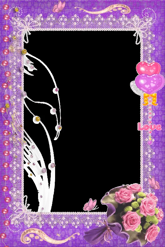 Marcos decorativos para fotos de quinceañeras - Imagui