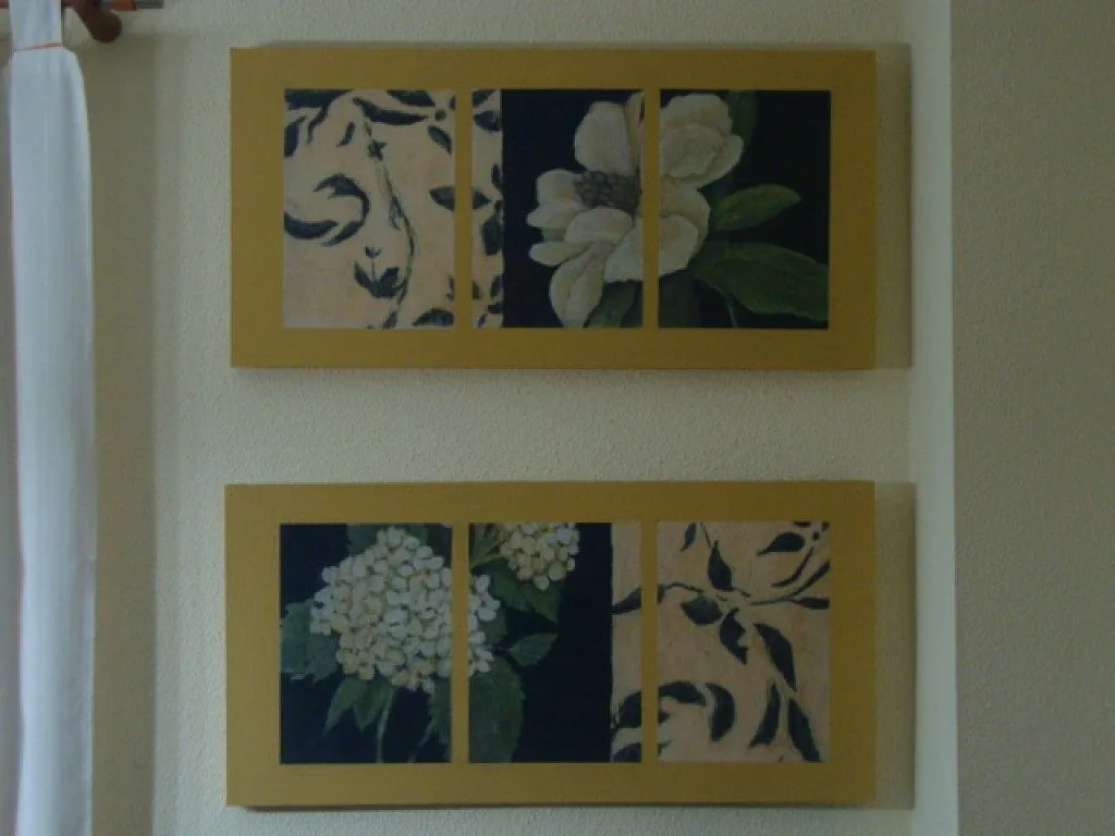 mi primer cuadro con láminas de decoupage | Aprender manualidades ...
