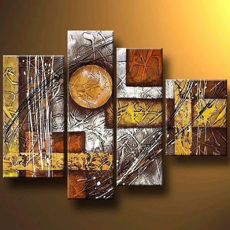 cuadros abstractos | Aprender manualidades es facilisimo.