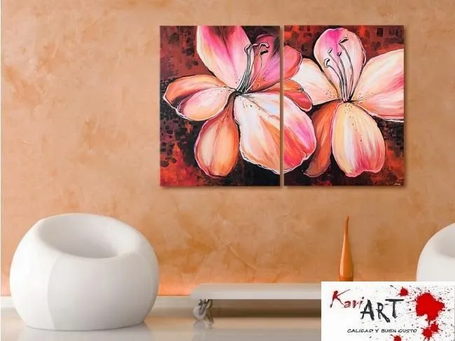 Cuadros Flores Para Sala, Comedor, Dormitorio Desd 250 Soles a ...