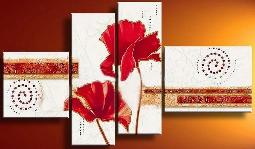 Cuadros Modernos Pinturas y Dibujos : 30 Cuadros Trípticos ...