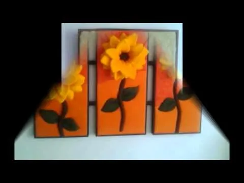 cuadros en patchwork - YouTube