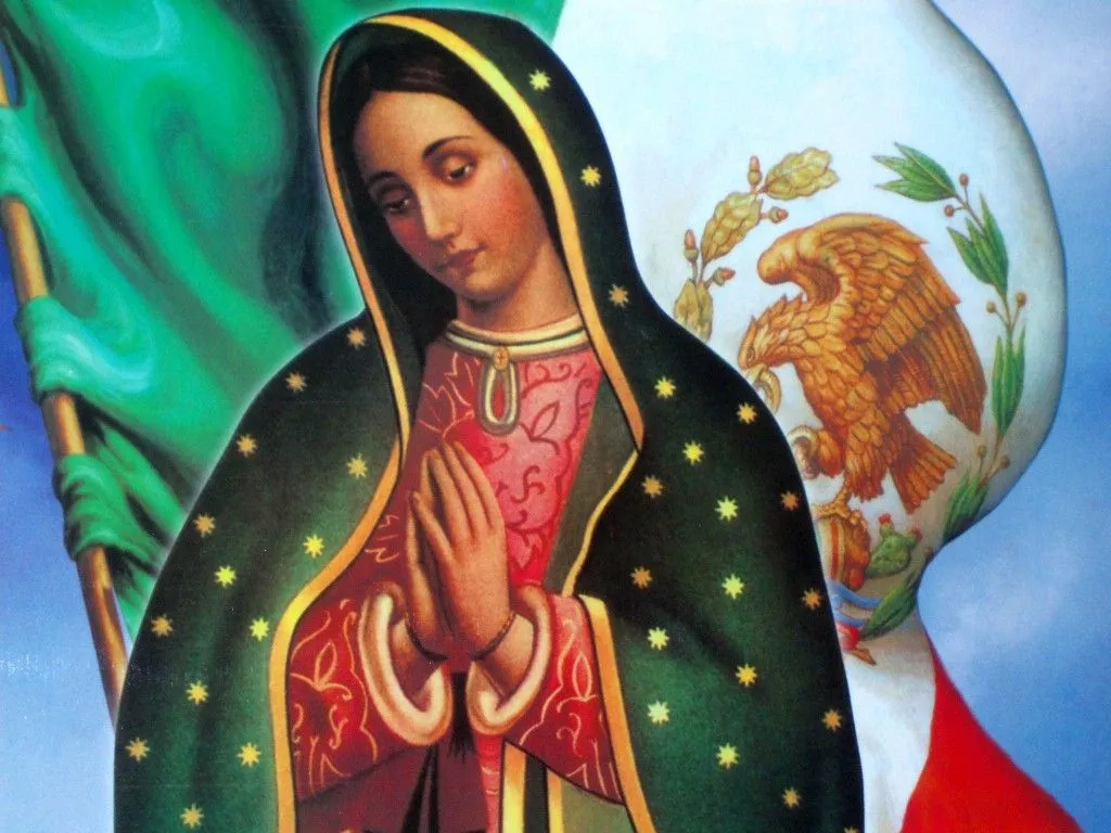 Cuadros de Pinturas: Cuadro Virgen de Guadalupe al óleo