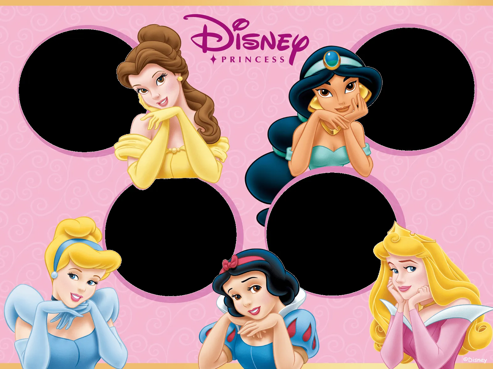 Cuadros princesas Disney - Imagui