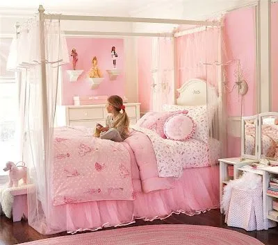 Cuartos decorados para niñas