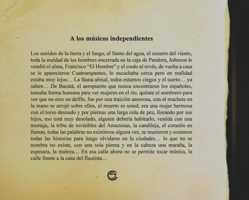 CUATROESPANTOS: No se necesitan palabras para hacer música...