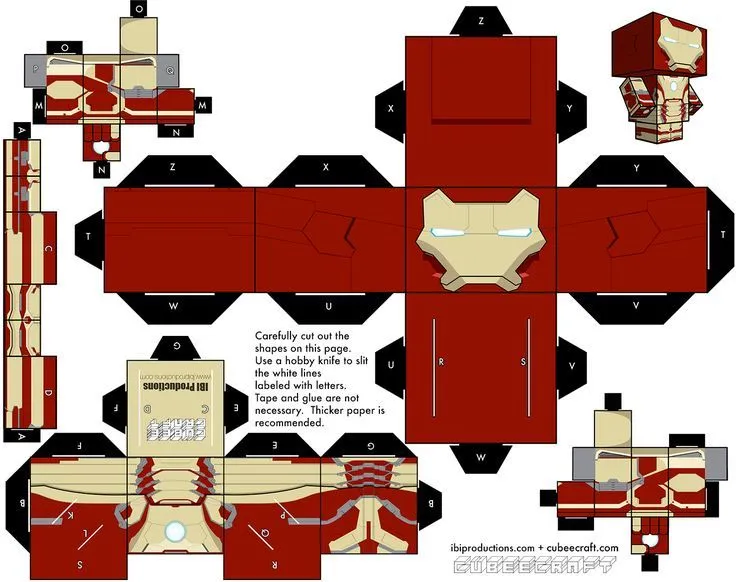 Cubecraft my new hobby on Pinterest | Iron Man, Captain America ...