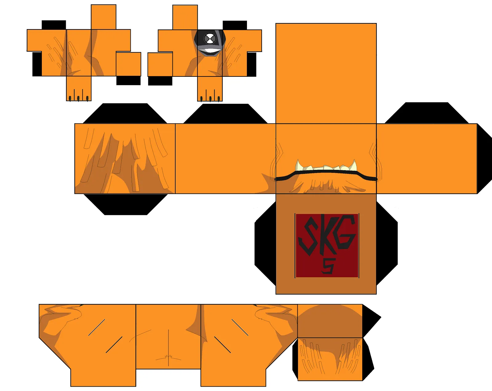 De cubeecraft y algo más: Cubeecraft Ben 10