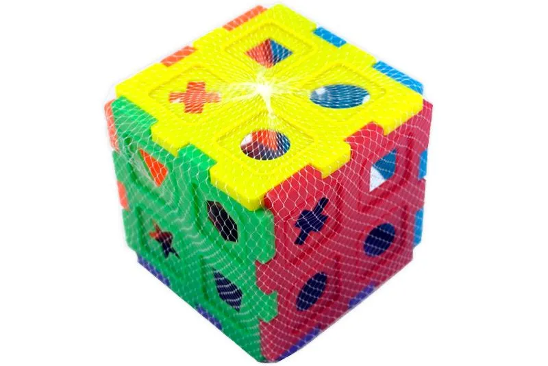 CUBO DE ENSARTE 16 CM, ROMPECABEZAS DIDÁCTICO, 24 FIGURAS ...