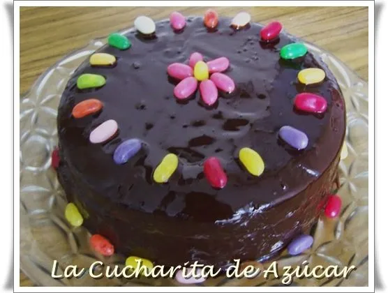 La cucharita de azúcar: Torta de chocolate rellena de crema y ...