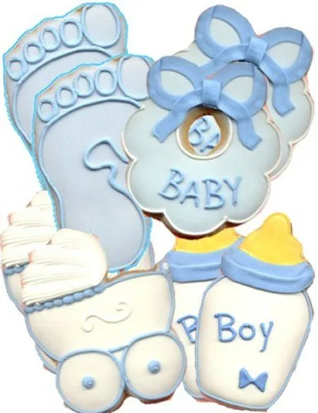 Grandiosasgalletas: GALLETAS PARA BABY SHOWER