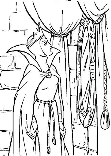 Cuento Blancanieves y los Siete enanitos para colorear ...