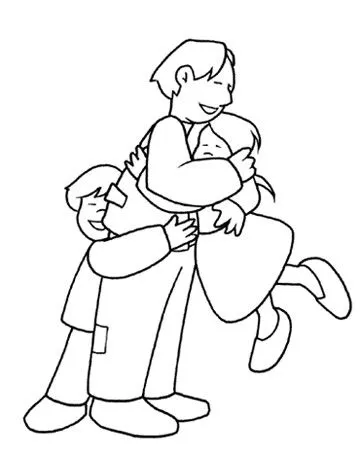 EL CUENTO DE LA CASITA DE CHOCOLATE PARA PINTAR