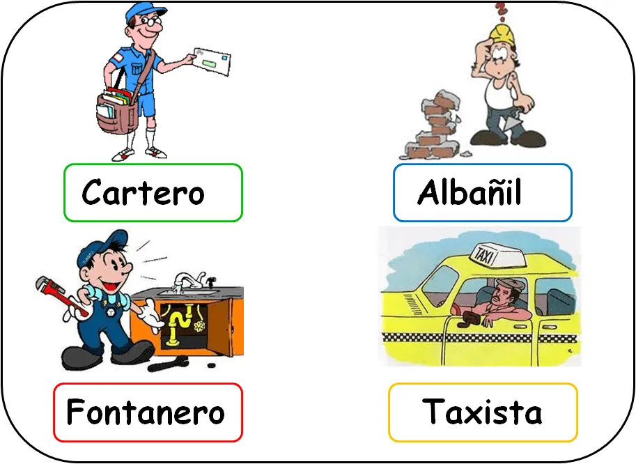 TE CUENTO UN CUENTO: Oficios y profesiones