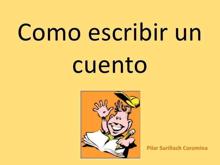 Como hacer un cuento - Imagui