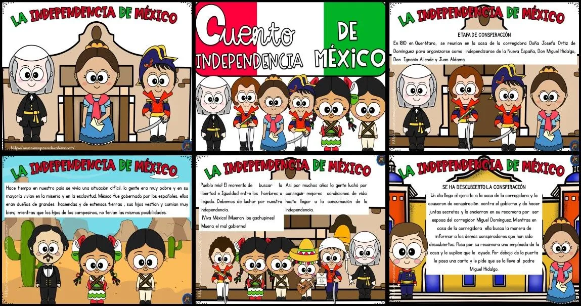 CUENTO INDEPENDENCIA DE MÉXICO 2023 -2024 – Imagenes Educativas