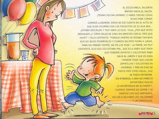 CUENTO INFANTIL BEA NO OBEDECE PARA IMPRIMIR