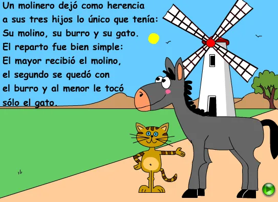 Cuento interactivo: El gato con botas | Recurso educativo 36162 ...