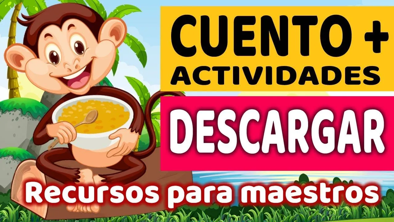 Cuento para niños con actividades para DESCARGAR sopa de letras, crucigrama  y silabas en PDF gratis - YouTube