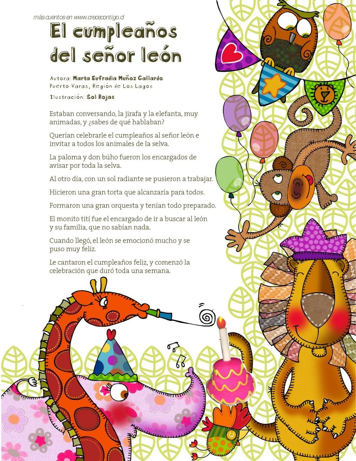 cuento12 | cuentos niños | Pinterest