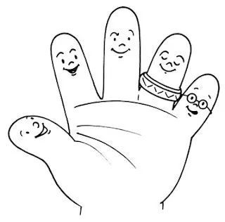 Cuentos de Don Coco: POESÍA PARA APRENDER LOS CINCO DEDOS DE LA ...