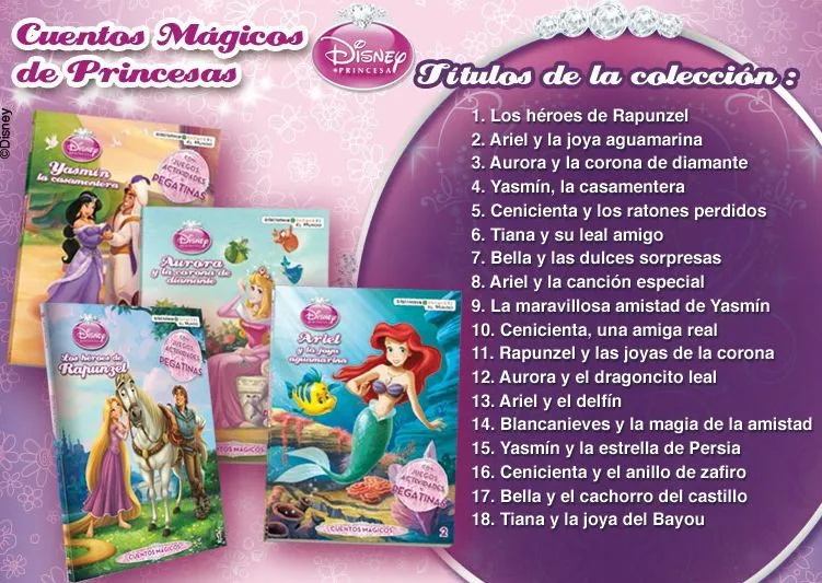 Colección: Cuentos mágicos de princesas | TusPrincesasDisney.com