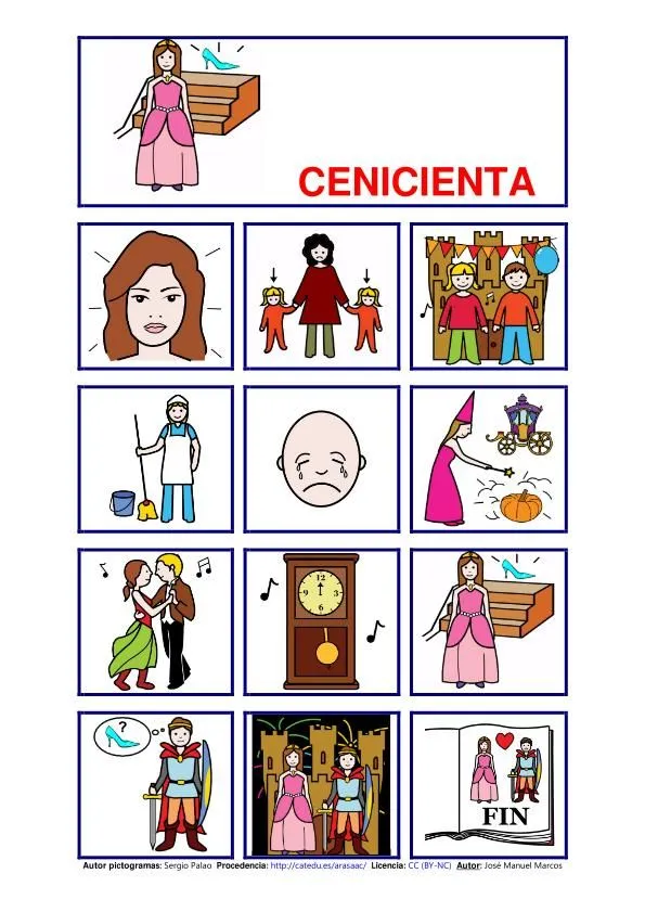 Cuentos con pictogramas - Orientación Andújar - Recursos Educativos