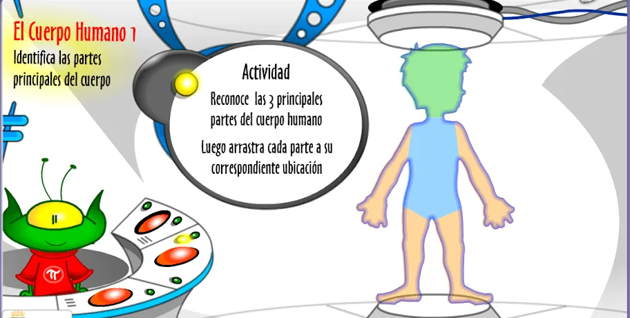 EL CUERPO HUMANO INTERACTIVO PARA 2º CICLO