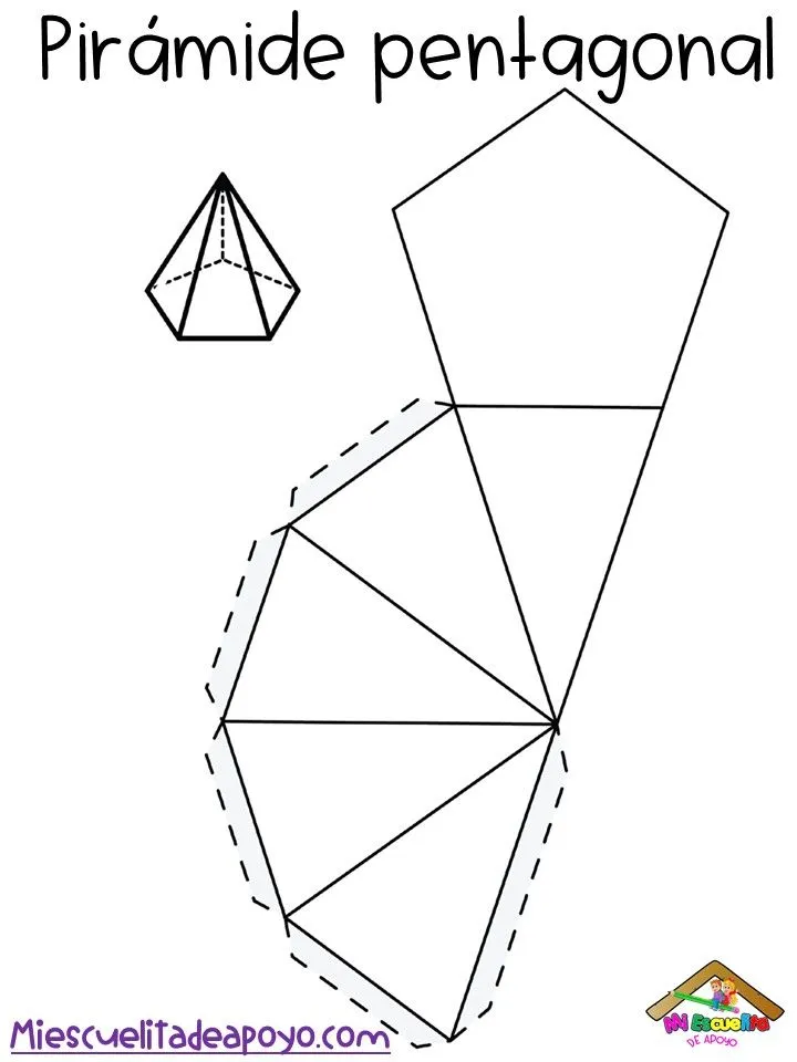 Cuerpos geométricos para armar PDF