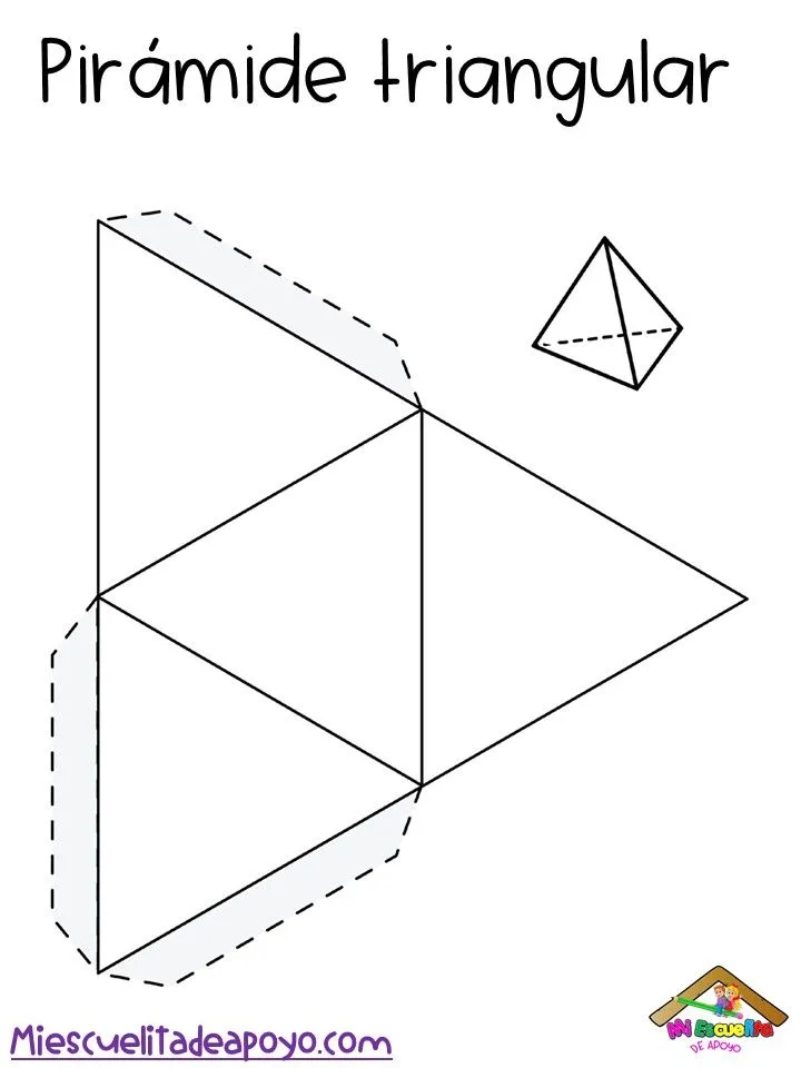 Cuerpos geométricos para armar PDF