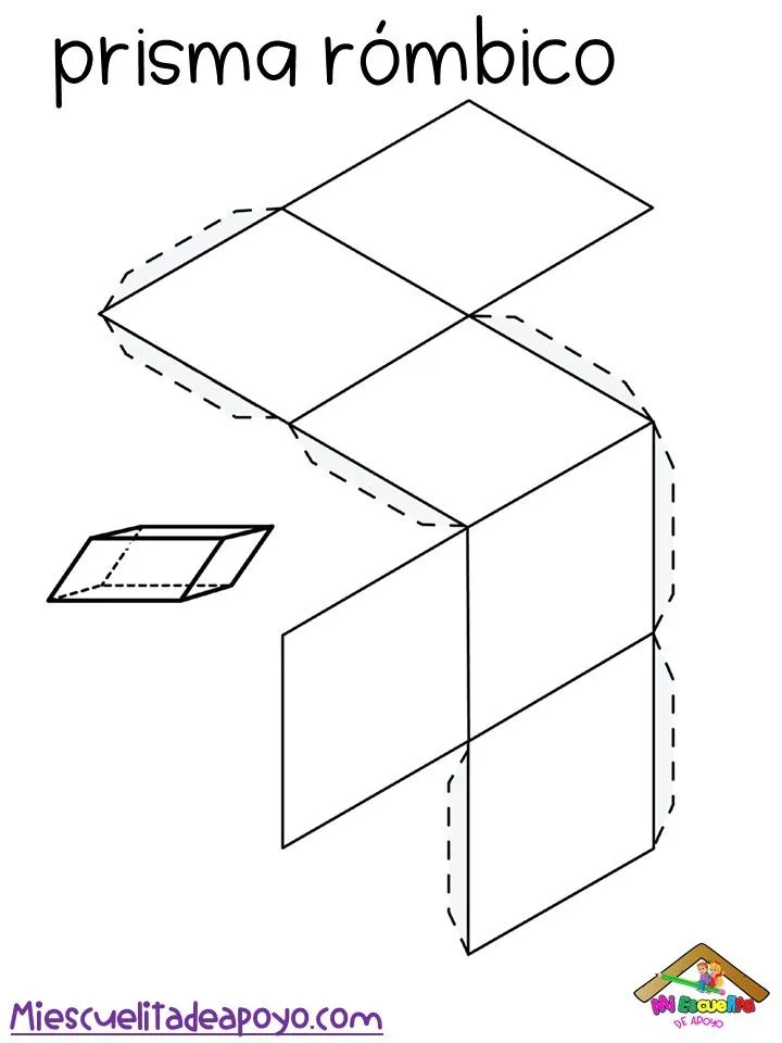 Cuerpos geométricos para armar PDF