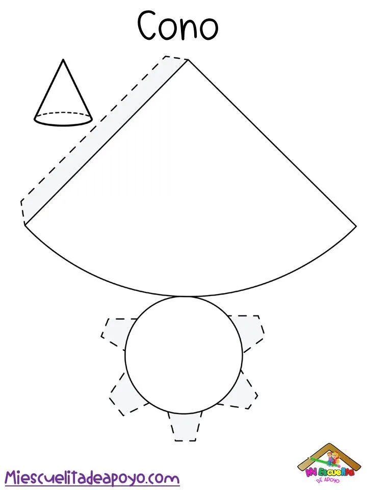 Cuerpos geométricos para armar PDF